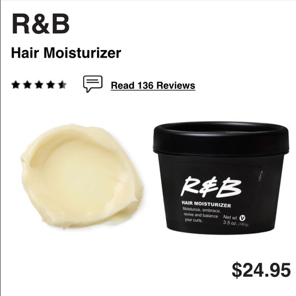 Lush R&B hair moisturizer