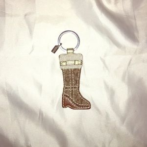 Coach Boot Key Chain