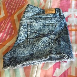 Printed Design Aeropostale Shorts
