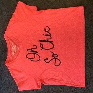 Bethany Mota "Oh So Chic" cropped tee