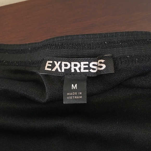 Silver sequin party mini skirt from Express - Picture 4 of 4