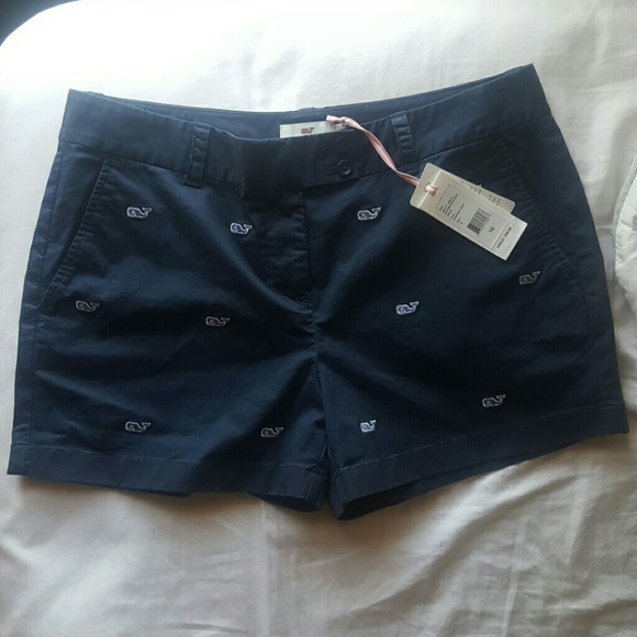 Navy Vineyard Vines Shorts