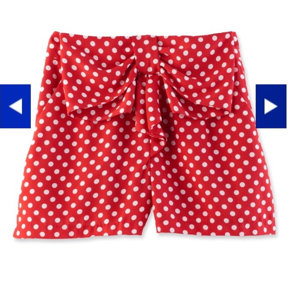 Lauren Conrad x Disney: Bow Front Shorts