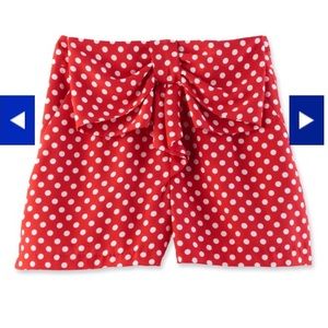 Lauren Conrad x Disney: Bow Front Shorts