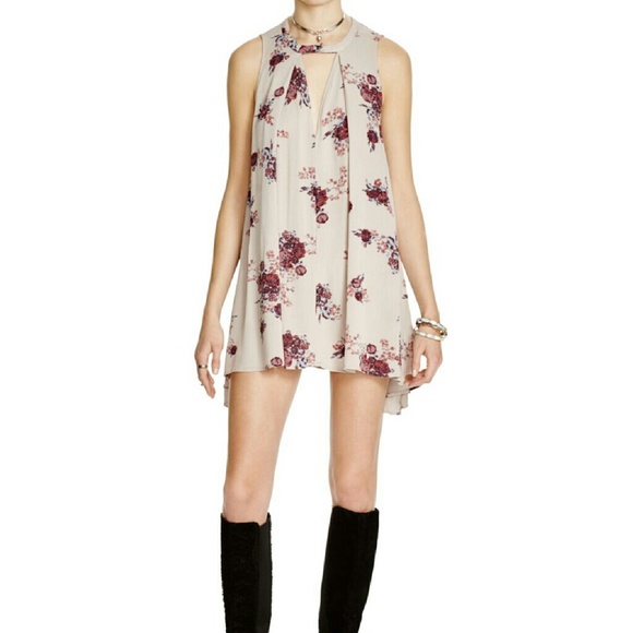Free people sleeveless tree swing dress