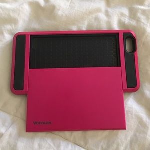 iPhone 6 Plus case with credit card holder