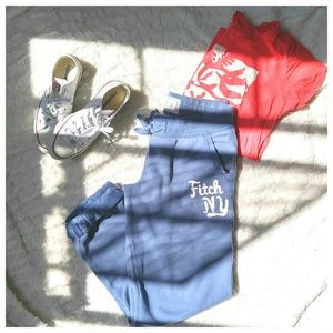 A&F Boyfriend Sweatpant