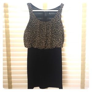 Cheetah bodycon dress