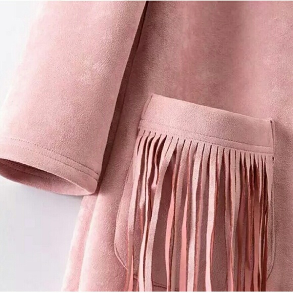 Fringe Suede Dress - Picture 5 of 5