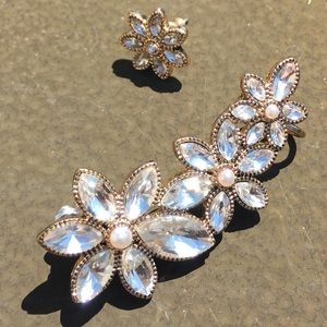 Flower Gem Earrings