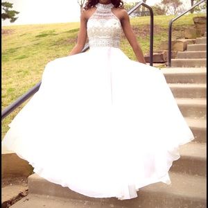 Ivory Prom Dress