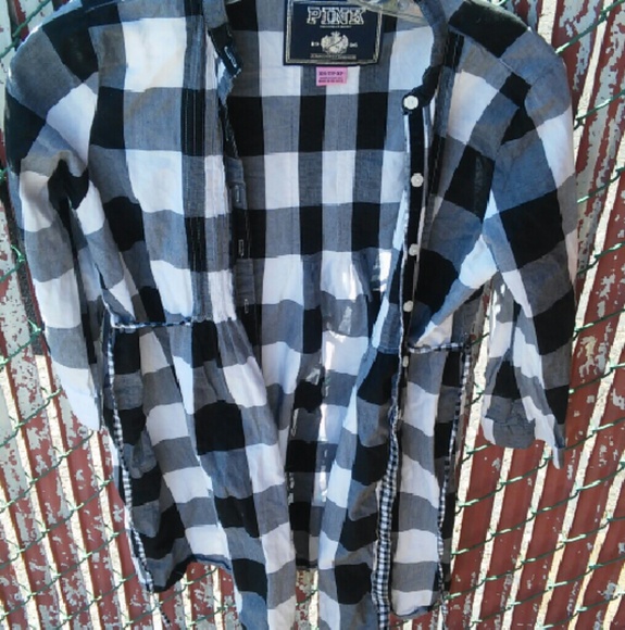 REDUCED!!,Victoria's Secret Pink button down