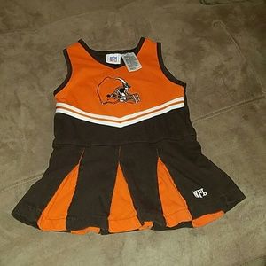 Girl's Cleveland Browns dress