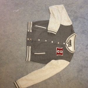 Soft women's letterman jacket