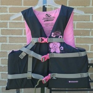 Pink Life jacket fits plus size and regular