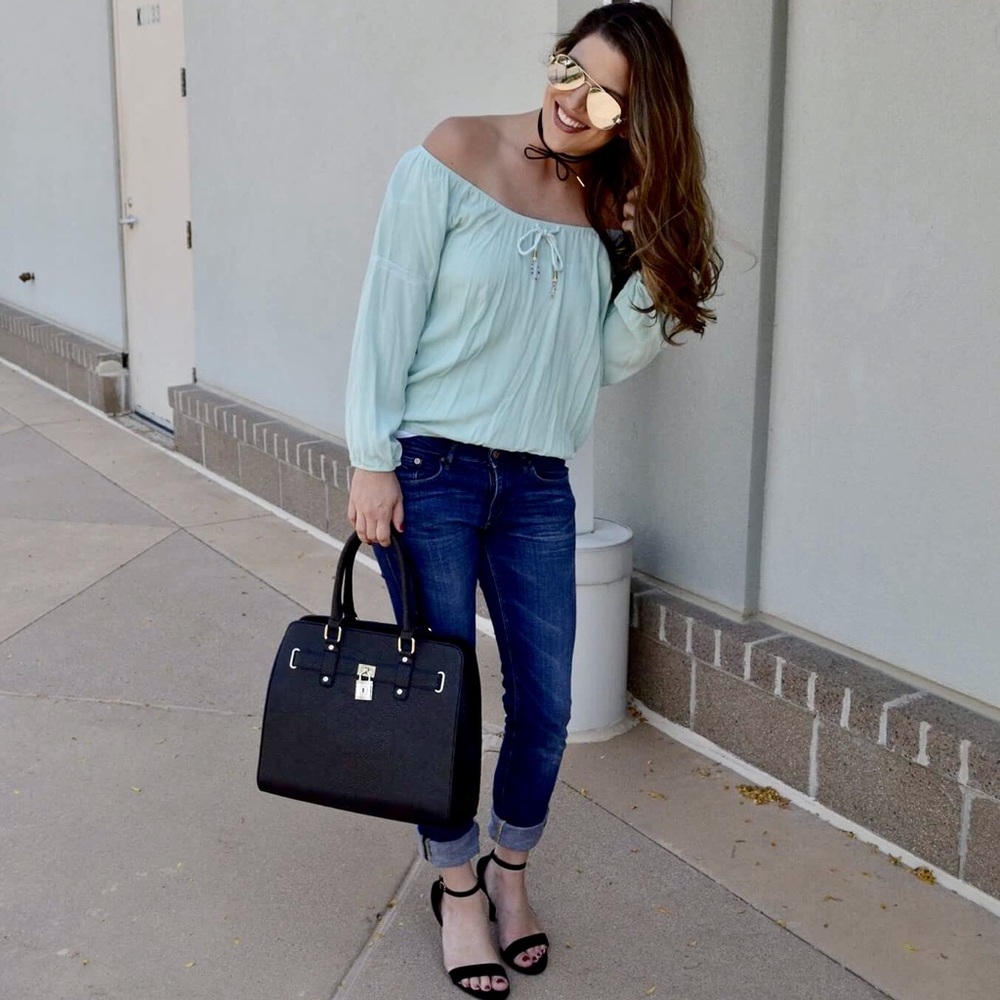 ✅ HP!! ❤️ Flirty Boho Top