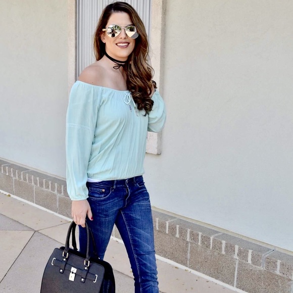 ✅ HP!! ❤️ Flirty Boho Top - Picture 2 of 3