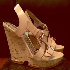 Sam Edelman Cork Wedges