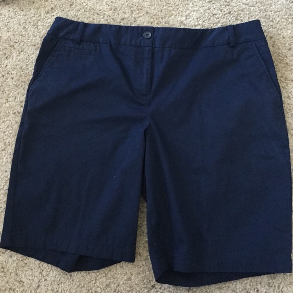 Navy Talbots Petites shorts