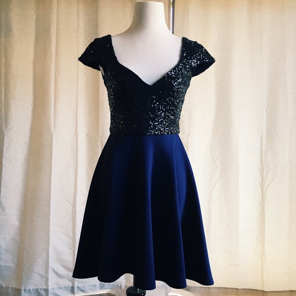 ASOS Petite Dresses & Skirts - ASOS Sequin Skater Dress