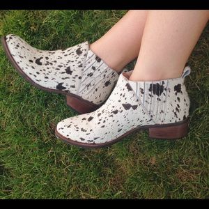 Pony Hair Chelsea Boots