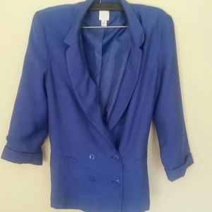 Aqua blue dress jacket. Lauren Conrad
