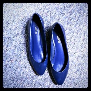 Vintage Blue Shoes