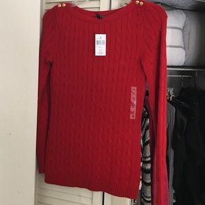 Ralph Lauren red sweater