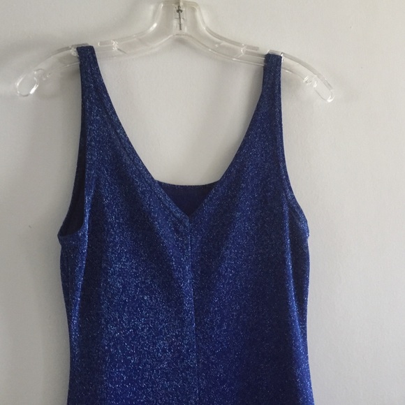 Blue Fitted Gown - image 2