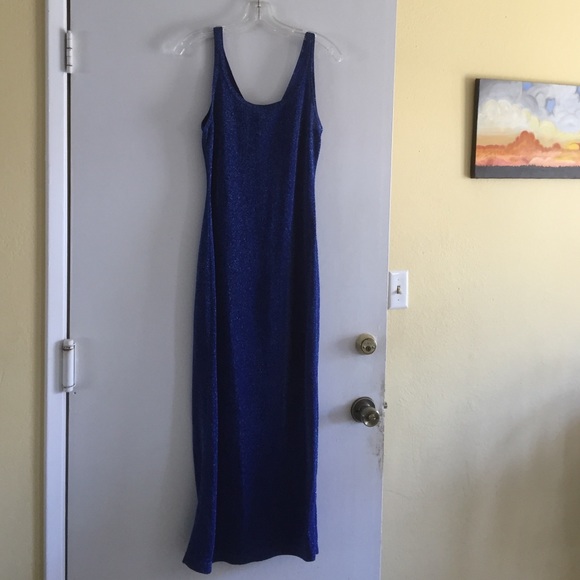 Blue Fitted Gown - image 3