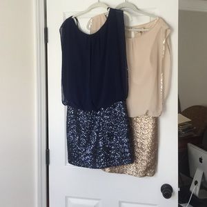 HOT Cocktail dress. Blue Never worn