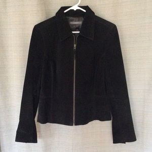 💰 Pretty Liz Claiborne suede leather jacket
