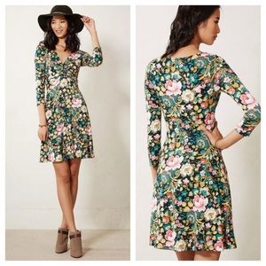 Anthro Lilka Floral Dress