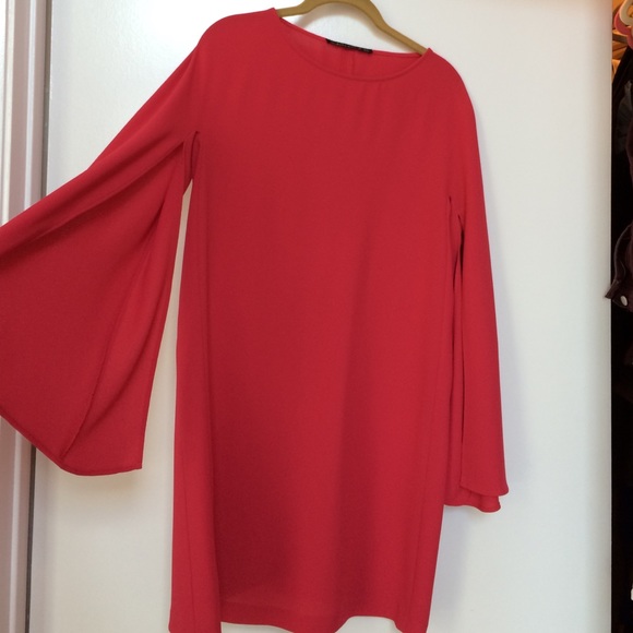 Zara shift dress with flowey arms