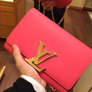 Pink Louise chain bag