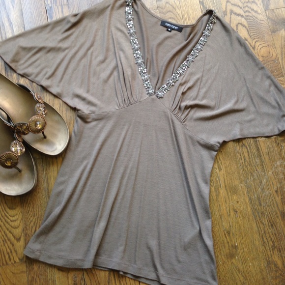Karen Kane Embellished Top