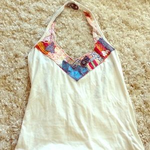 Free people quilted halter