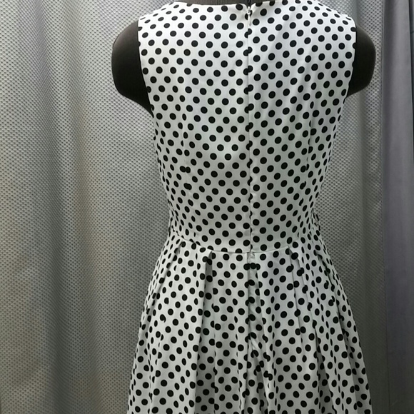 FOREVER 21 MINI black white Dress Sz M - Picture 3 of 4