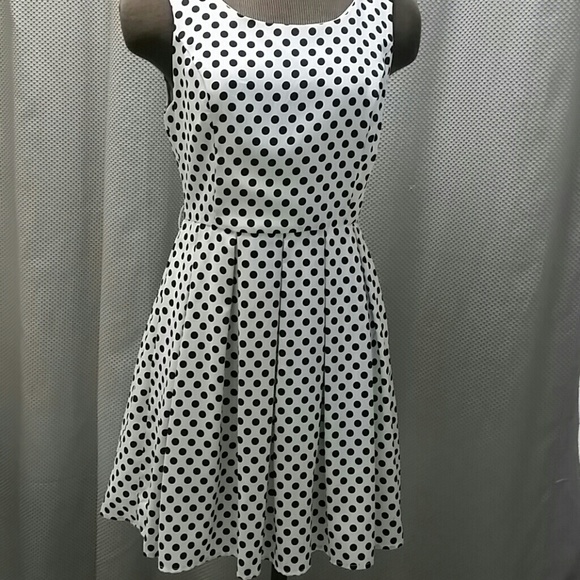 FOREVER 21 MINI black white Dress Sz M - Picture 4 of 4