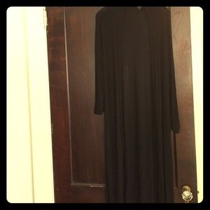 Black duster