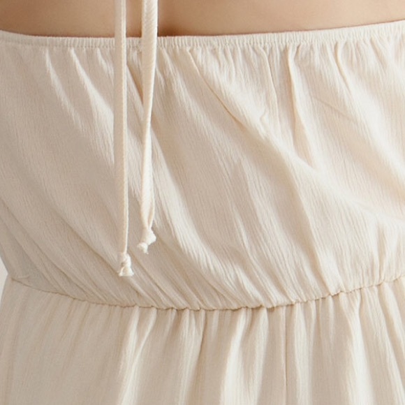 Boho crochet embroidered maxi dress - Picture 3 of 3