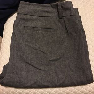 Gray slacks