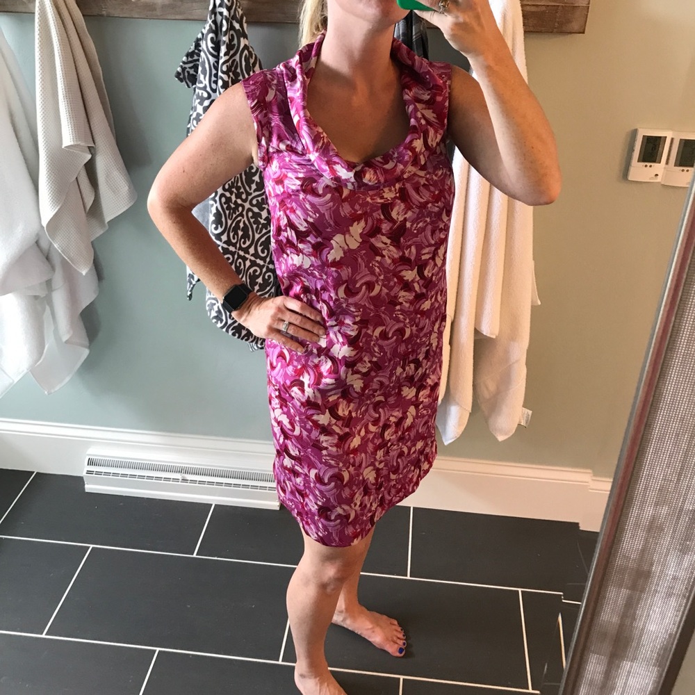 Ann Taylor LOFT pink dress