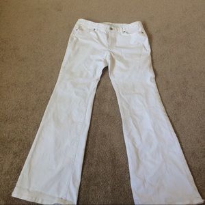 White jeans