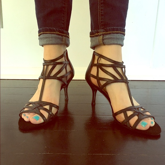 Nine West Cage Heels