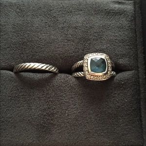 David Yurman ring set