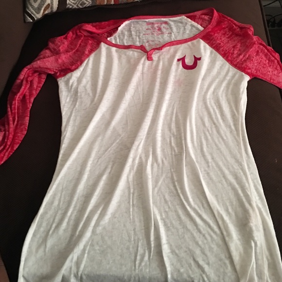 ❗️SOLD ON Ⓜ️❗️True Religion Baseball Tee