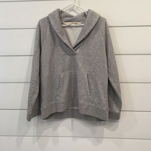 JCrew shawl-collar popover