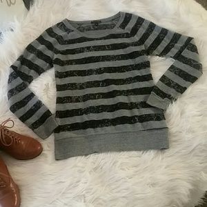 Black and grey long sleeve