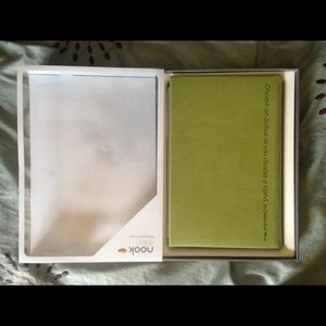 Nook Color - bright green nook cover